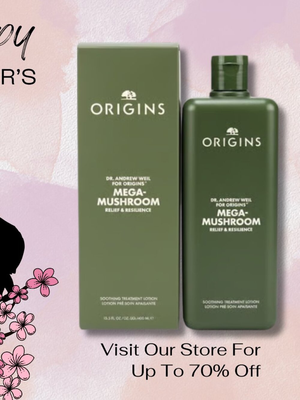 Dr. Andrew Weil For Origins Mega-Mushroom Relief & Resilience Soothing 13.5-oz